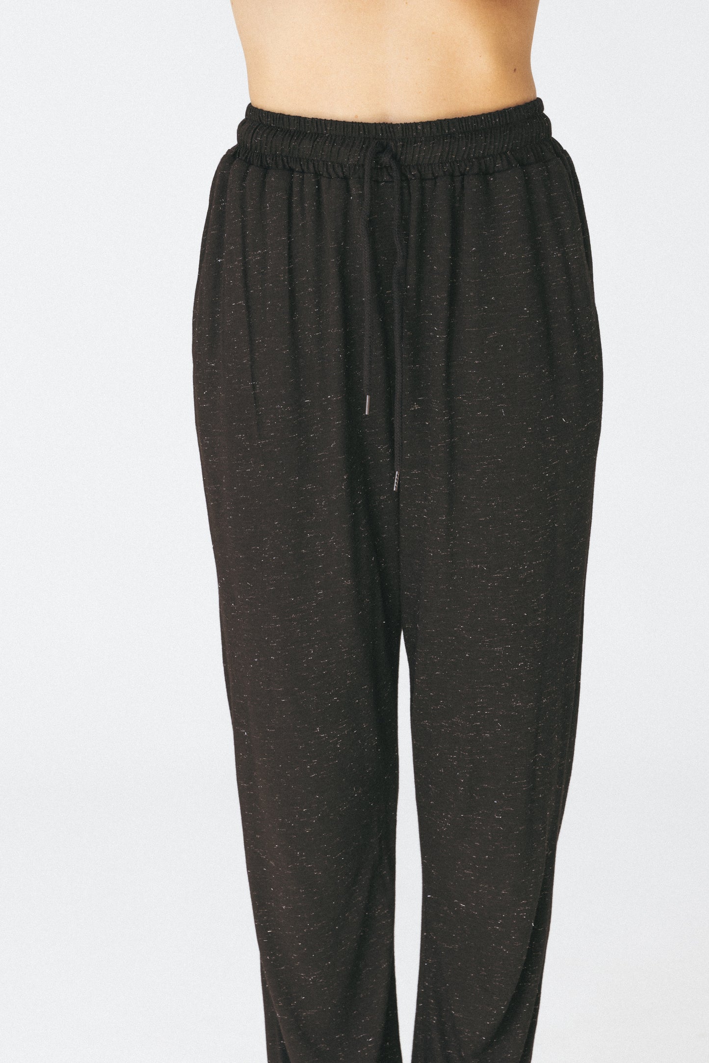 Metallic Knit Pants