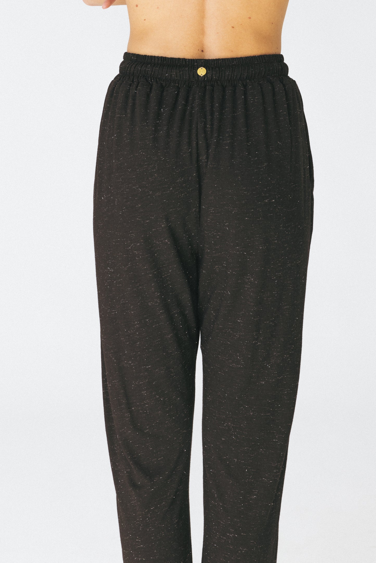 Metallic Knit Pants