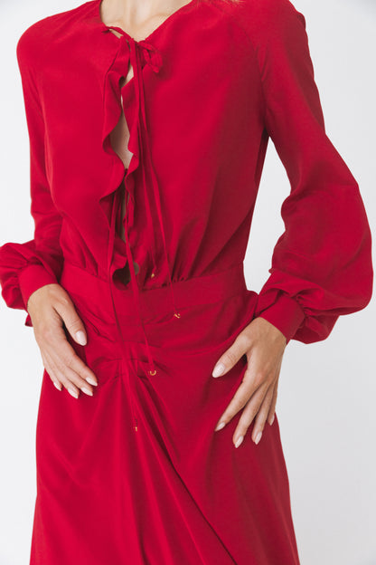 Ruffled Dress