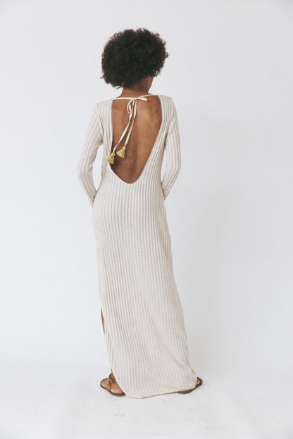 Open-Back Knit Dress Open-Back Knit Dress